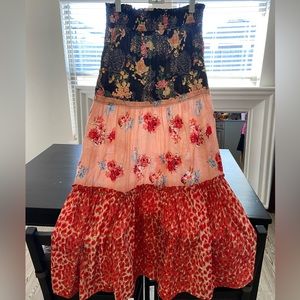 Urban Outfitters tiered maxi skirt